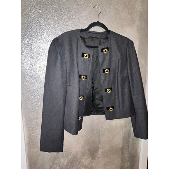 Edward Chapman Preppy Academia  W Germany Vintage New Wool Blazer - Picture 3 of 8